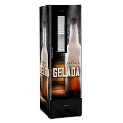 Cervejeira Expositora Slim 324 L Optima Adesivada VN28FPDE15 Metalfrio - 0MT 107