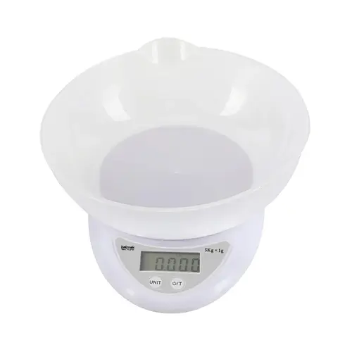 Balança Digital 5KG/1G c/ Tigela Removível KITCHEN-5 PA2021/N - 0BK 014