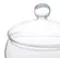 Bomboniere  Vidro 800ml  Com Pé e Tampa Luvidart - LUV 055