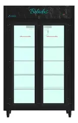 Expositor Auto Serviço Preto 2 Portas 890L Bebidas K3141 Kofisa - 0KO 032