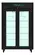 Expositor Auto Serviço Preto 2 Portas 890L Bebidas K3141 Kofisa - 0KO 032