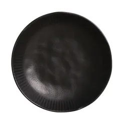 Prato Fundo Cerâmica 22,5cm Preto Matte Porto Brasil - PBC 002