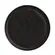 Prato Raso Cerâmica 27cm Preto Matte Porto Brasil - PBC 001