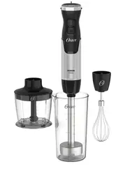 Mixer Portátil Power Black Inox 3 em 1 750W C/Mini Processador 127V OMIX570 - Oster - 0OT 098