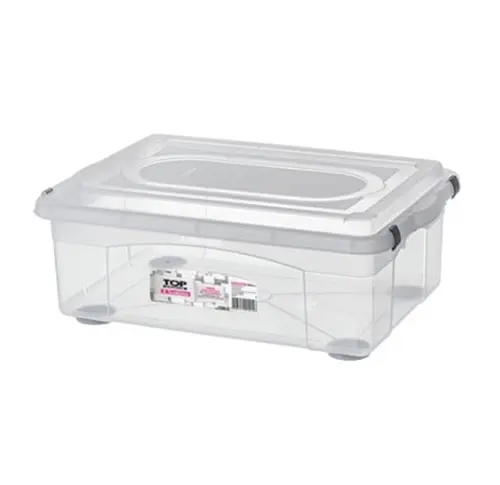 Caixa Organizadora Plástica 42L Top Stock - SanRemo - SAN 186