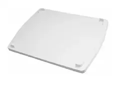 Tampa Monobloco 130L Polipropileno Branco Bolivar - Bol 033