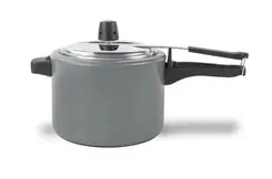 Panela de Pressão 4,5L Alumínio com Revestimento Cerâmica Cinza Life Vapt Brinox - BRX 927