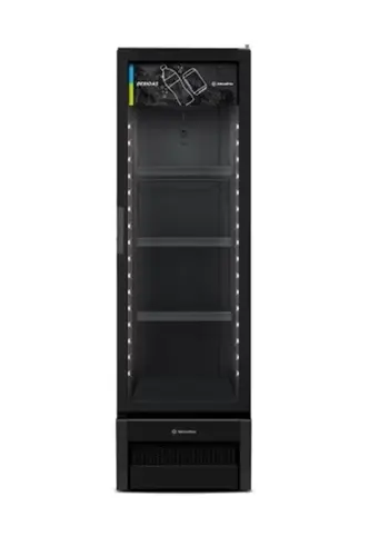 Cervejeira Vertical 337L 1Porta 127V Preta All Black Optima Led Slim VN28RHBD26 Metalfrio - 0MT 121
