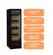 Cervejeira Vertical 337L 1Porta 127V Preta All Black Optima Led Slim VN28RHBD26 Metalfrio - 0MT 121