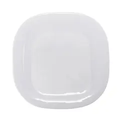 Prato Sobremesa  Melamina 20,5cm Quadrado Profissional - Marcamix - MMX 557