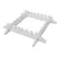 Suporte Plástico Branco para Tábua de Carne - Pronyl - PNY 668
