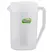 Jarra 2L Transparente com Tampa Branca - Plasvale - PVL 081