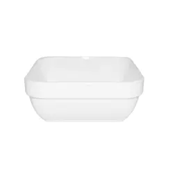 Travessa Quadrada Branca de Polipropileno 250ml Cheff Cook - Vemplast - VEM 232