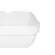 Travessa Quadrada Branca de Polipropileno 250ml Cheff Cook - Vemplast - VEM 232
