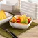 Travessa Quadrada Branca de Polipropileno 250ml Cheff Cook - Vemplast - VEM 232