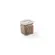 Pote Hermético 580ml Quadrado Poliestireno Cristal Modo Com Tampa 20641/3009 Coza - BRX 1020