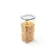 Pote Hermético 1,2L Quadrado Poliestireno Cristal Modo Com Tampa 20642/3009 Coza - BRX 1021