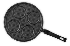 Frigideira Aluminio 1,5L Para 4 ovos Com Tampa de Vidro e Cabo 55244 Multiflon - MFL 016