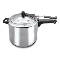 Panela Pressão 4,5L Com Aliviador Alumínio Polido LUXO 1208-4,5 Fulgor - FUL 024