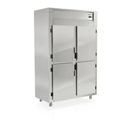 Equipamento Refrigerado 1044L 4 Portas Cegas 220v Ar Forçado Inox 80691.01.2 Z GREP-4P - Gelopar - 0GP 309
