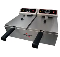 Fritadeira Elétrica 5L Inox 2 Cubas 2x2000w 127v FED-20-N 45360.9 - Skymsen - 0SN 237