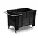 Carro Coletor 372L Polipropileno sem Tampa 81 x 71 x 104 cm Preto 340PT - Bolivar - BOL 022