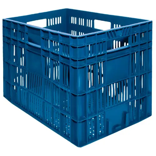 Monobloco 60L Hortifruti 31 x 36 x 55 cm Polietileno Fundo e Laterias Vazadas Azul 275AZ/1008 - Bolivar - BOL 064