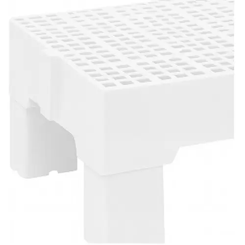 Prolongador para Estrado Polipropileno 12 x 8 x 9 cm Branco 322/82A - Bolivar - BOL 073