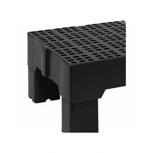 Prolongador para Estrado Polipropileno 12 x 8 x 9 cm Preto 322PT - Bolivar - BOL 119