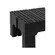 Prolongador para Estrado Polipropileno 12 x 8 x 9 cm Preto 322PT - Bolivar - BOL 119