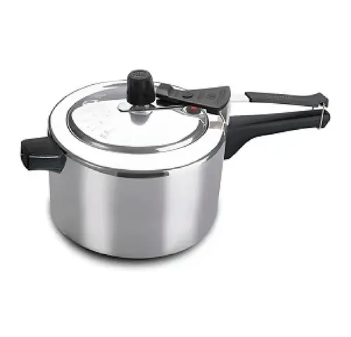 Panela Pressão 7L Aluminio Luxo com Aliviador Polida 1202-7,0 - Fulgor - FUL 010