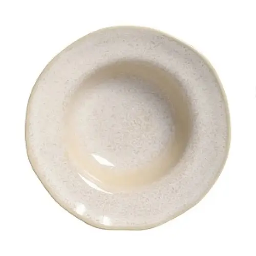 Prato Entrada/Sobremesa Cerâmica 19 cm Orgânico Latte 16014108501 - Porto Brasil - PBC 040