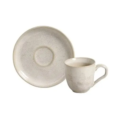 Xícara Café 120 ml com Pires Bio Latte 3531108501 - Porto Brasil - PBC 064