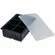 Forma de Gelo Silicone 6 cubos Preto com tampa 5329 - Weck - WEK 122