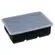 Forma de Gelo Silicone 6 cubos Preto com tampa 5329 - Weck - WEK 122