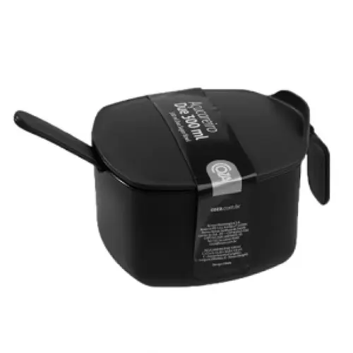 Açucareiro Polipropileno 300 ml Preto Due Casual Coza 10580/0008 - Brinox - BRI 547