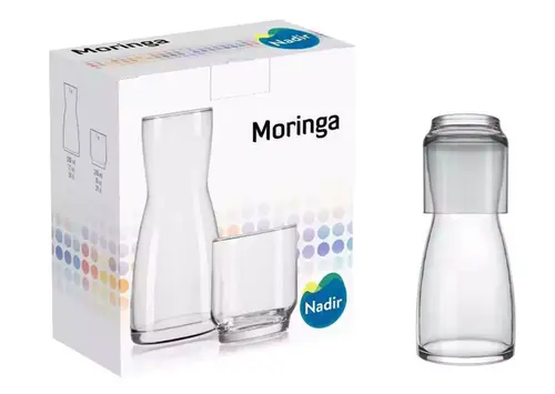 Moringa Vidro 500ml com Copo 16160200898084 - Nadir - NAF 251