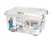 Caixa Organizadora Grande Plástico Transparente 56,1 L SanRemo - SAN 108