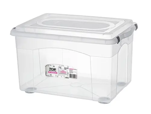 Caixa Organizadora Plástico Alta 72 L Top Stock SanRemo - SAN 162
