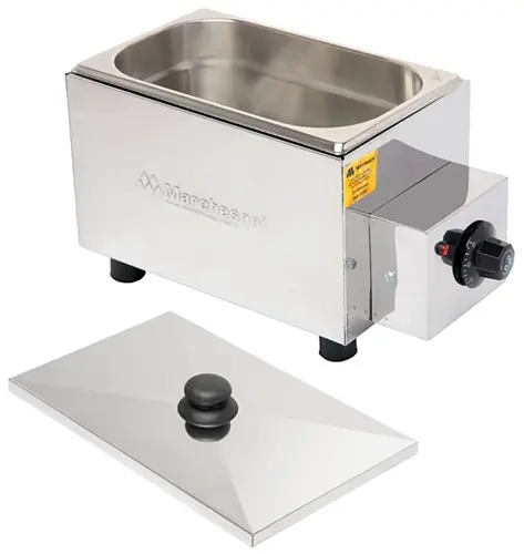 Derretedeira de Chocolate Aço Inox 1 Cuba 2,5 kg 127V DR.2.121 Marchesoni - 0MA 126