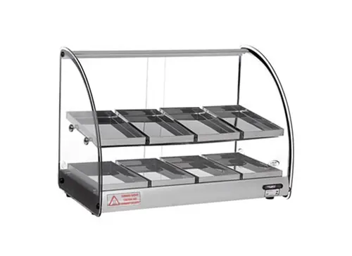 Estufa Elétrica Dupla para Salgados Aço Inox 8 Bandejas 220 V ACL Titã - 0TI 284