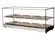 Estufa Elétrica Dupla para Salgados Aço Inox Vidro Reto 8 Bandejas 220 V AML Erato Titã - 0TI 277