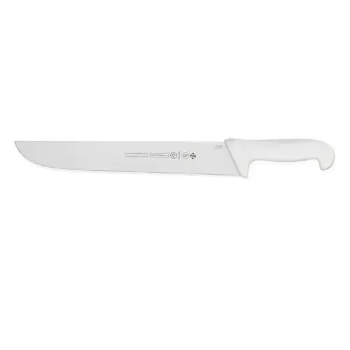 Faca de Açougueiro Profissional 12" Aço Inox e Cabo em Polipropileno - 5520-12 - Mundial - MND 012