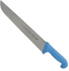 Faca para Carne Profissional Aço Inox 45 cm Cabo Azul - 5520/12 AZ - Mundial - MND 083