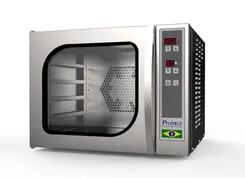Mini Forno Convecção Elétrico Com Vapor 4 Assadeiras 220 V - Pratica - 0PC 102