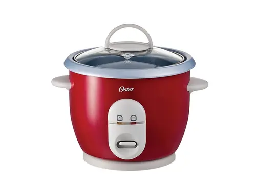 Panela Elétrica para Arroz 3 Copos 127 V Vermelha Facile Oster - 0OT 035