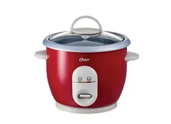 Panela Elétrica para Arroz 3 Copos 127 V Vermelha Facile Oster - 0OT 035