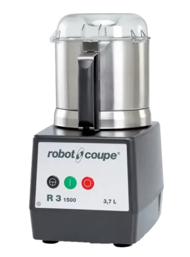 Cutter de Mesa 3,7 L 1 Velocidade 650 W Mono 220 V R3 D c/ Faca Lisa - 22537 - Robot Coupe Brasil - 0QL 020