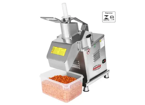 Processador de Alimentos Aço Inox 2 Discos Bivolt - BM 116 NR - Bermar - 0BM 005
