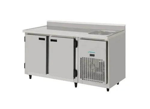 Balcão Refrigerado de Encosto 2 Portas Com Cuba - KBSC-150DP - Kofisa - 0KO 009
